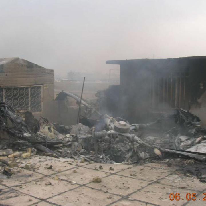 Basra Lynx crash May 6, 2006